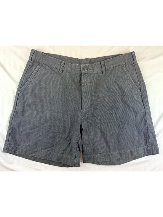 Patagonia Other - Patagonia Stand Up Shorts Mens 38 Blue Gray Organic Cotton Canvas 6.5 Inseam